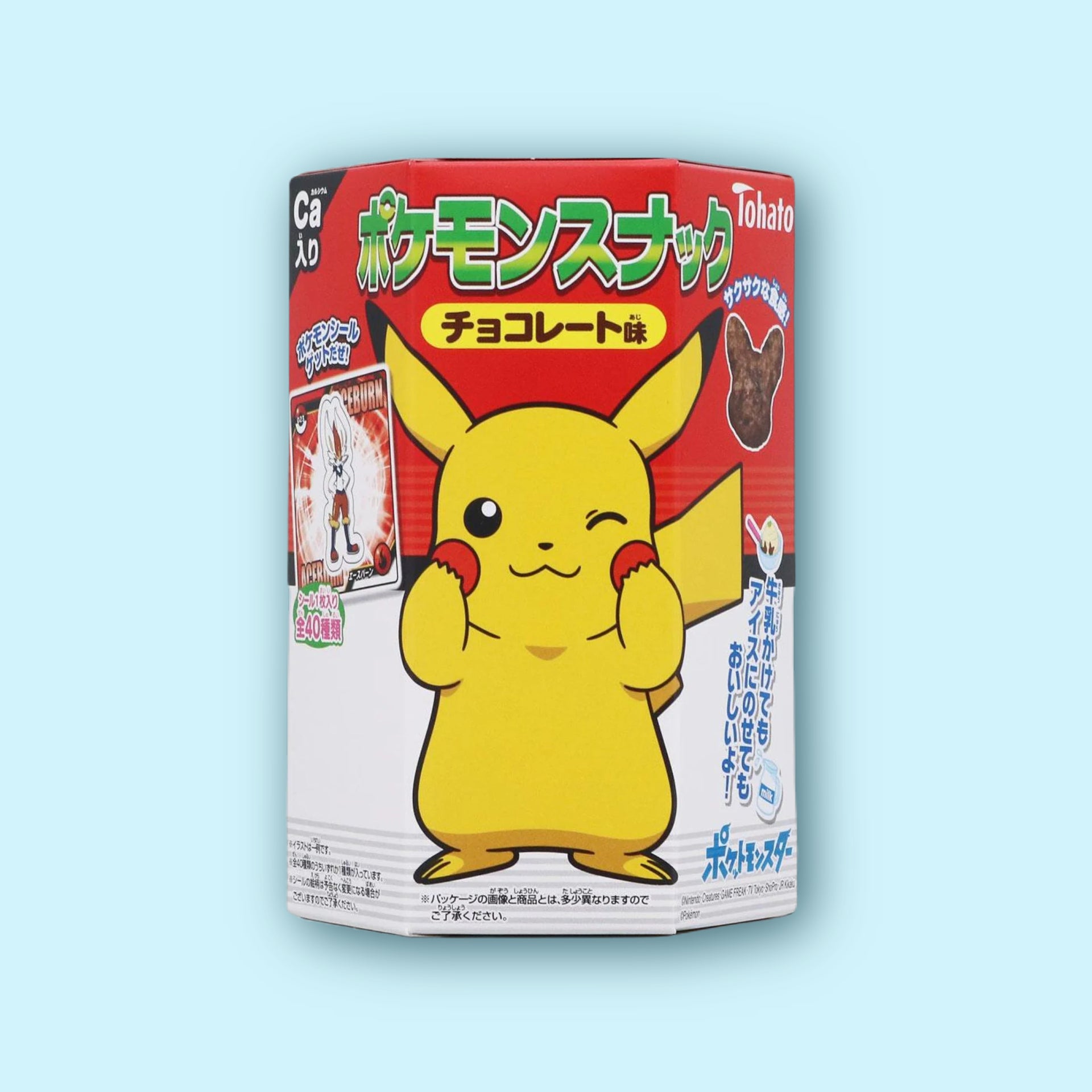 Munch Addict Candy & Chocolate Tohato Pokemon Chocolate Snack (Japan)