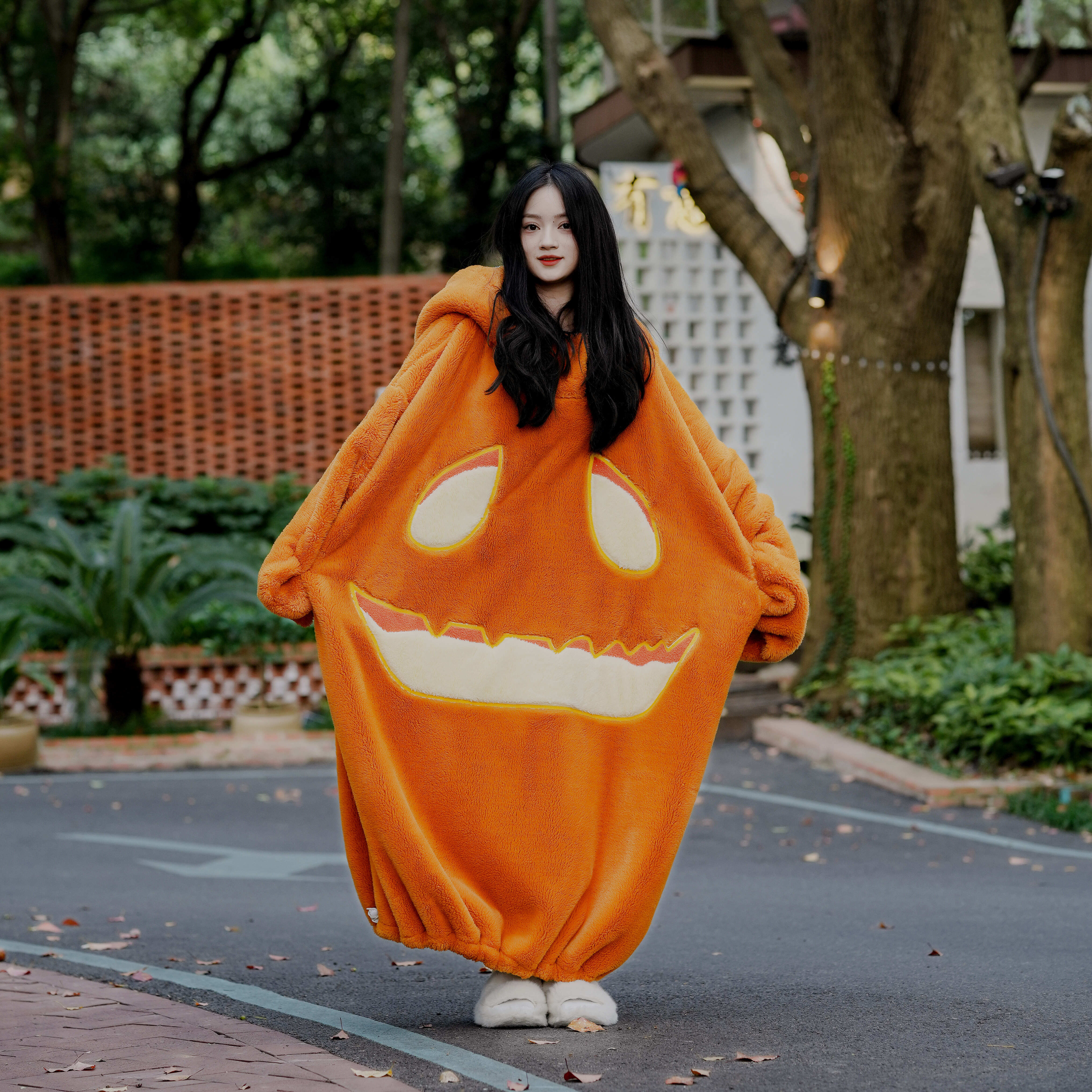 omgkawaii Small / Smile Pumpkin Perfection Costume: Elevate Your Halloween Style