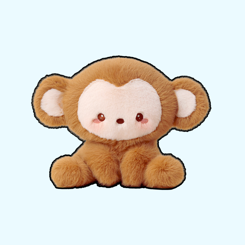 Cuddly Monkey Plush omgkawaii