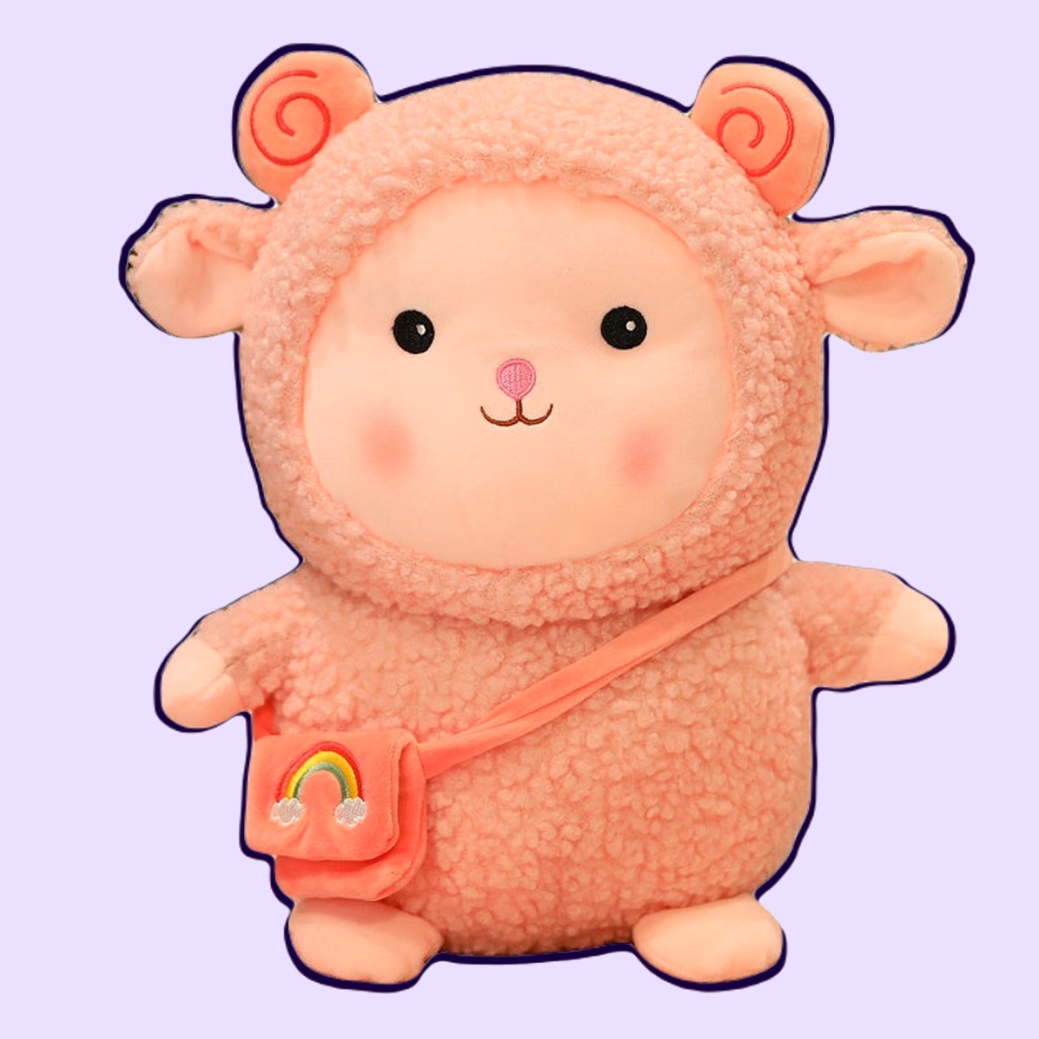 omgkawaii đ° Land Animals Plushies Pink / 20 CM Lamb Doll Plush Toy with Kawaii Bag