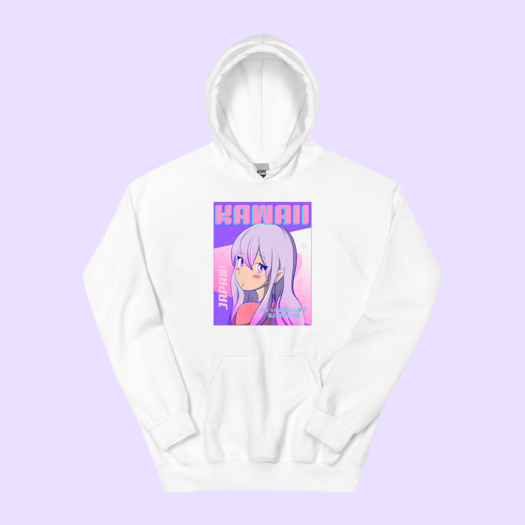 Kawaii Girl Unisex Hoodie