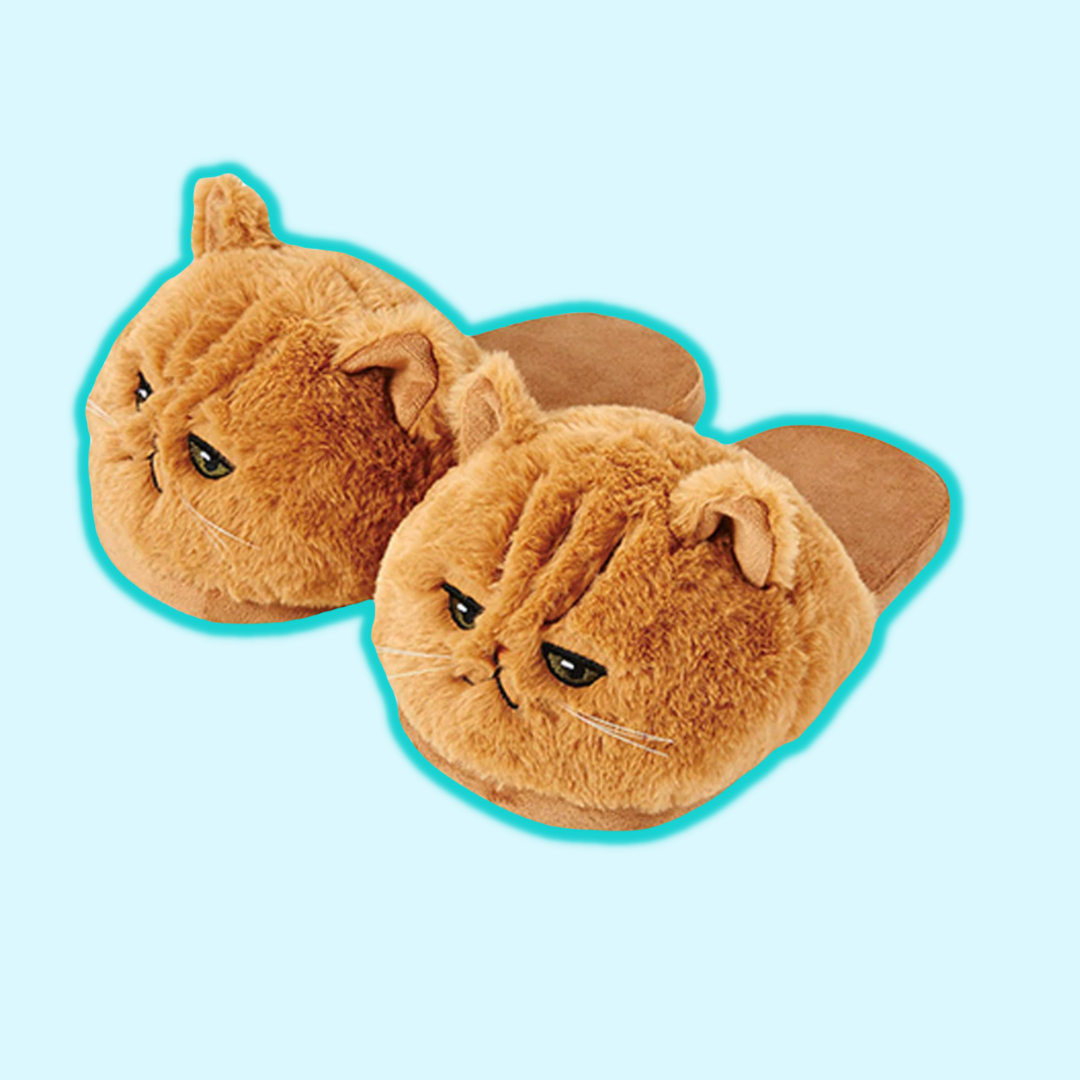 omgkawaiii Kawaii Cat Slippers