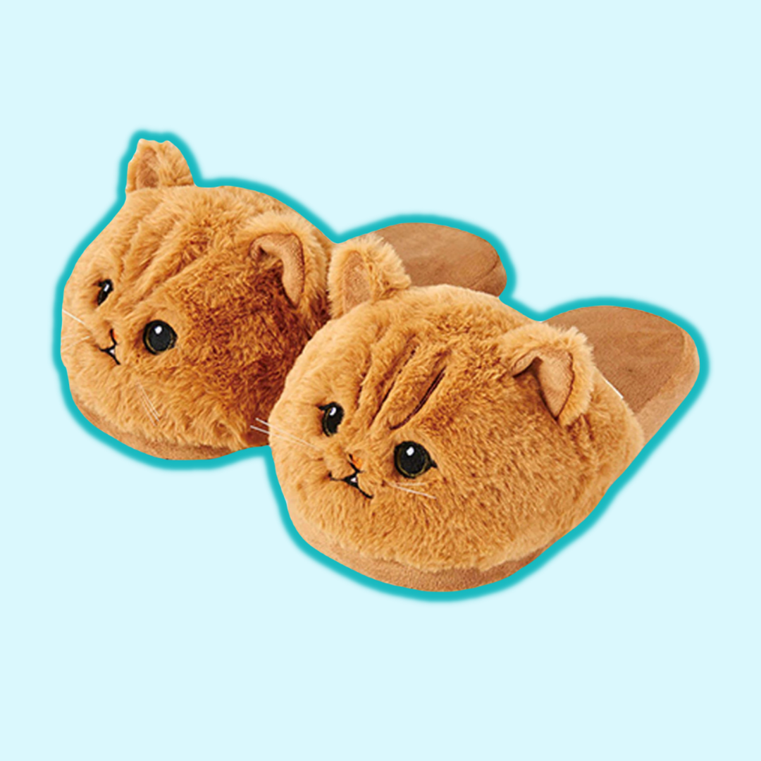 omgkawaiii Kawaii Cat Slippers