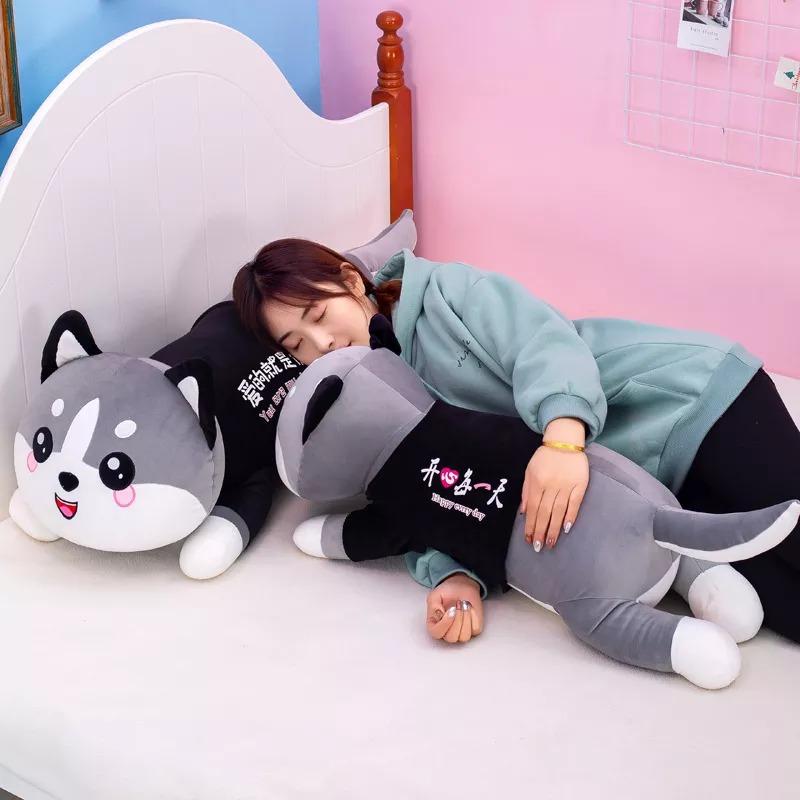 omgkawaiii 🐰 Land Animals Plushies Cute Stuffed Huge Husky Dog Plush
