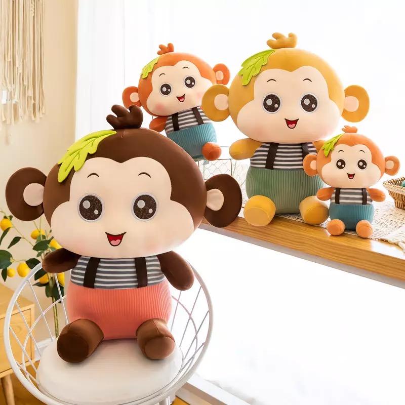 omgkawaiii š° Land Animals Plushies Naughty Strap Monkey Plush Toy