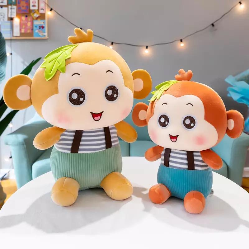 omgkawaiii š° Land Animals Plushies Naughty Strap Monkey Plush Toy