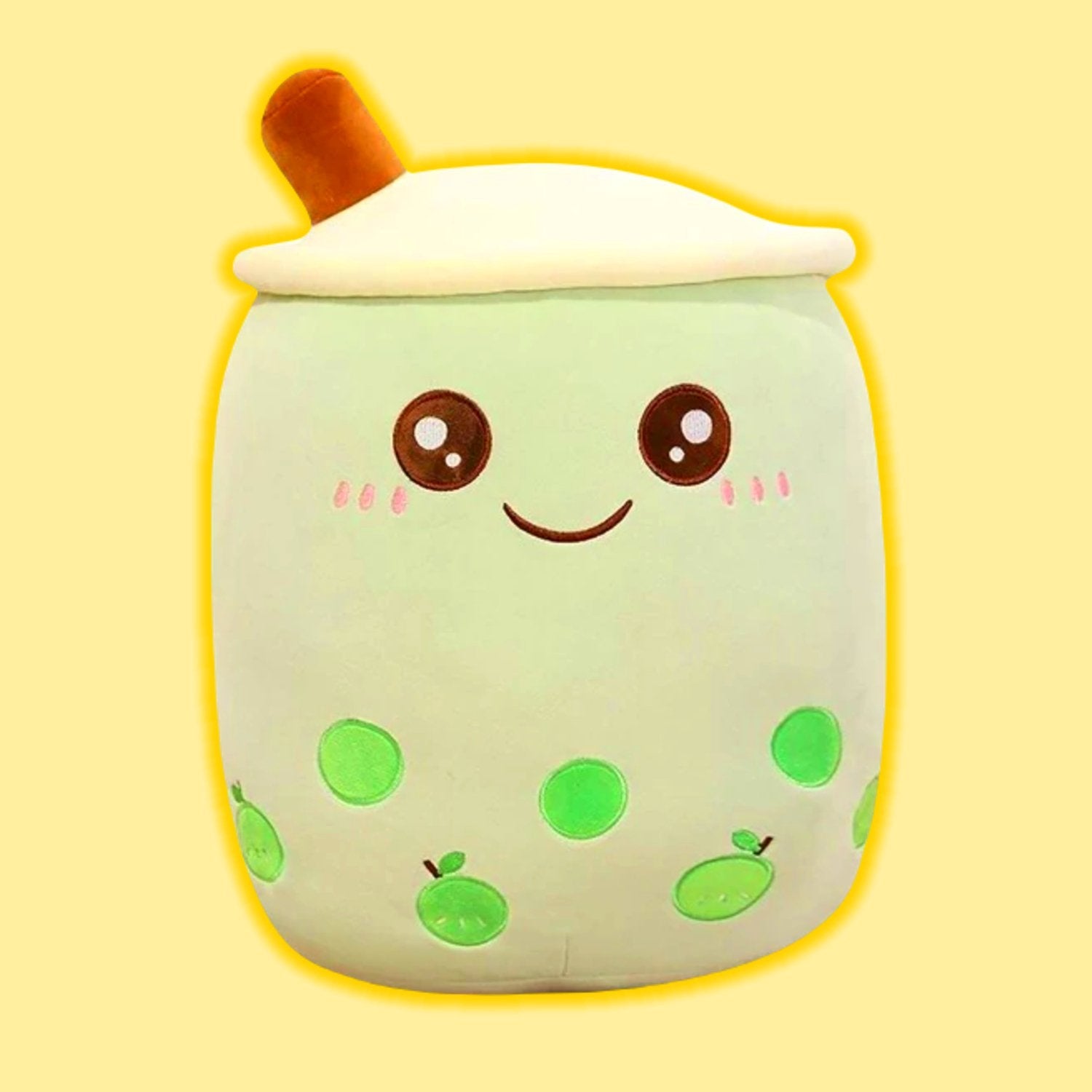 omgkawaiii 🍹 Other Plushies 25 CM / Green Bubble Tea Boba Plush