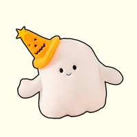 Peluche fantasma corna e zucca