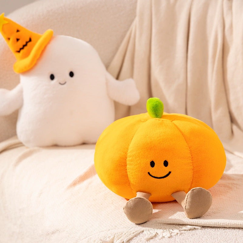 Horns & Pumpkin Ghost Plushies