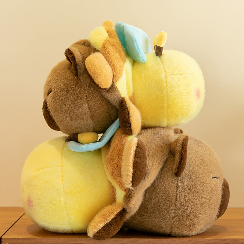 Flip & Snuggle: Capybara to Bumblebee Plush