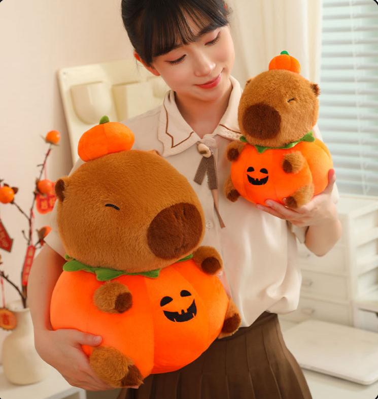 Capybara Pumpkin Pal - Edisi Halloween