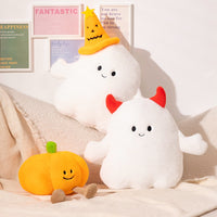 Horns & Pumpkin Ghost Plushies