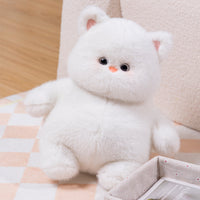 Peluche Chaton Boule de Neige Chubby