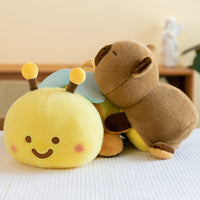 Flip & Snuggle: Capybara to Bumblebee Plush