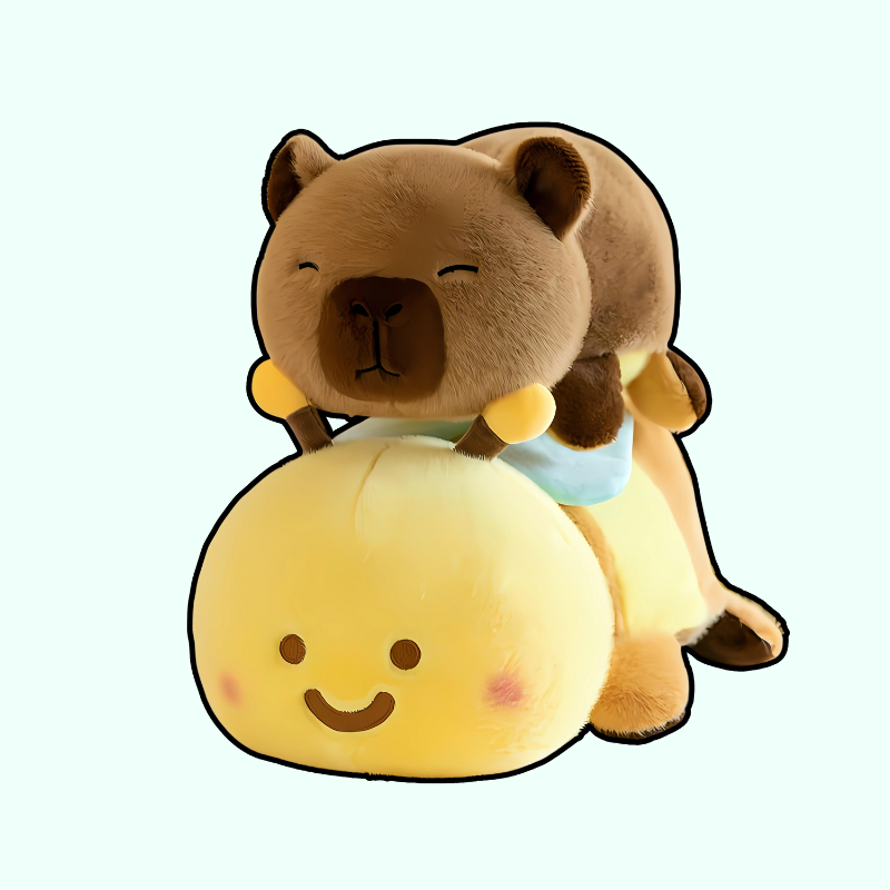 Flip＆Snuggle：CapybaraからBumblebee Plush