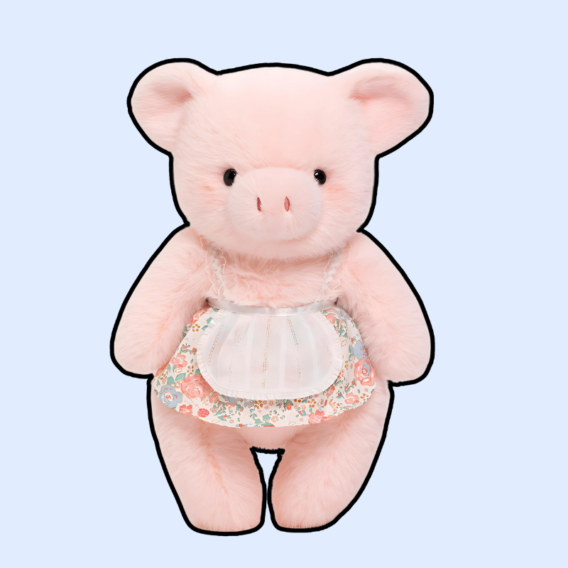 Duo Plush Babi Berdandan