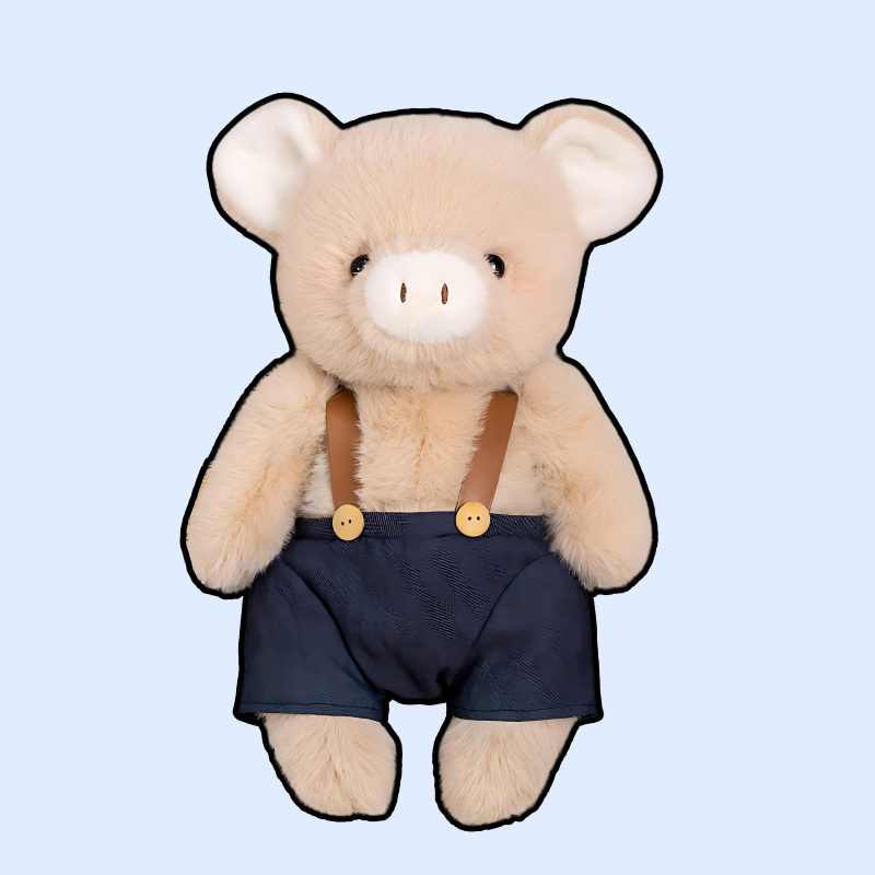 Duo Plush Babi Berdandan