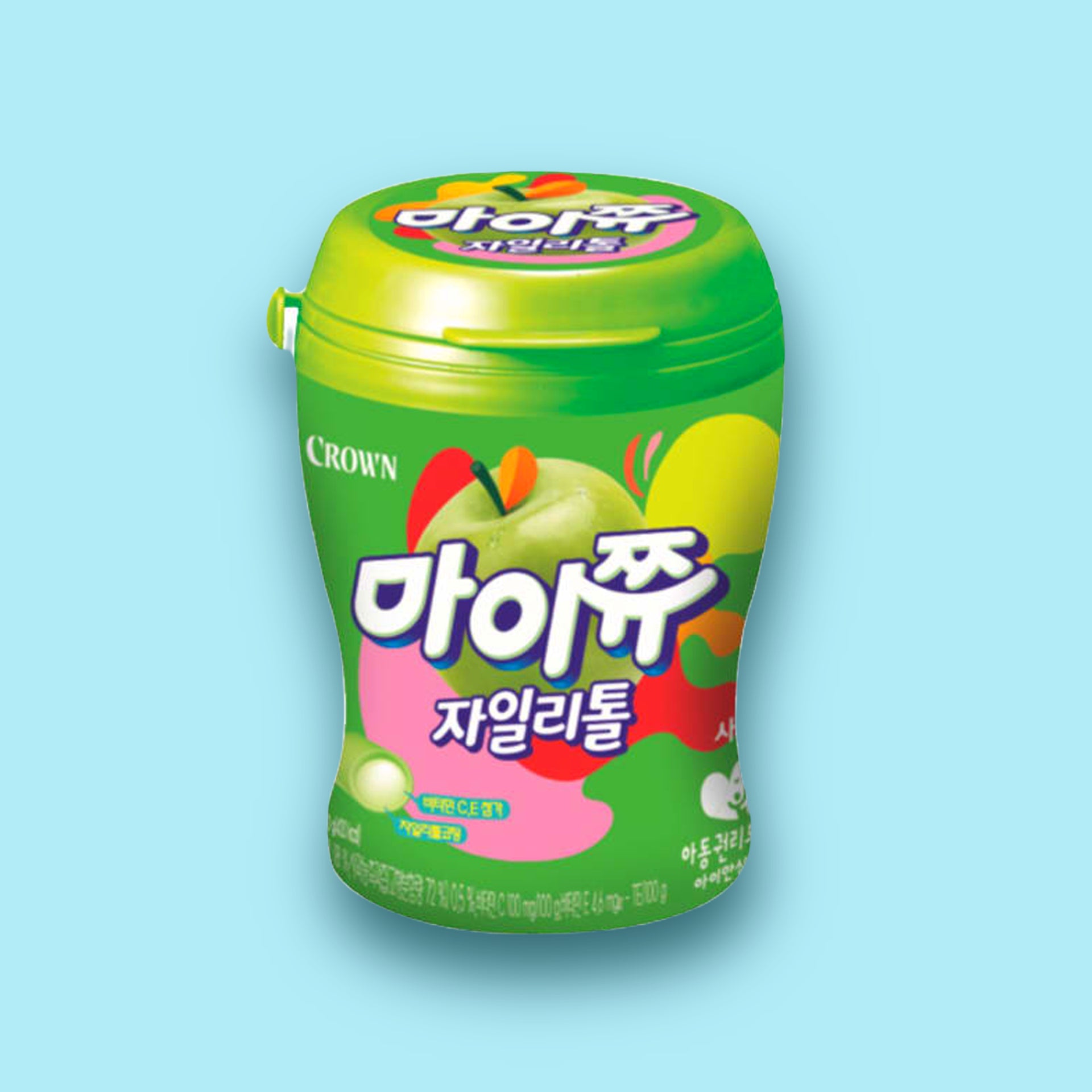 Munch Addict Candy & Chocolate Crown Mychew Apple 110g (Korea)