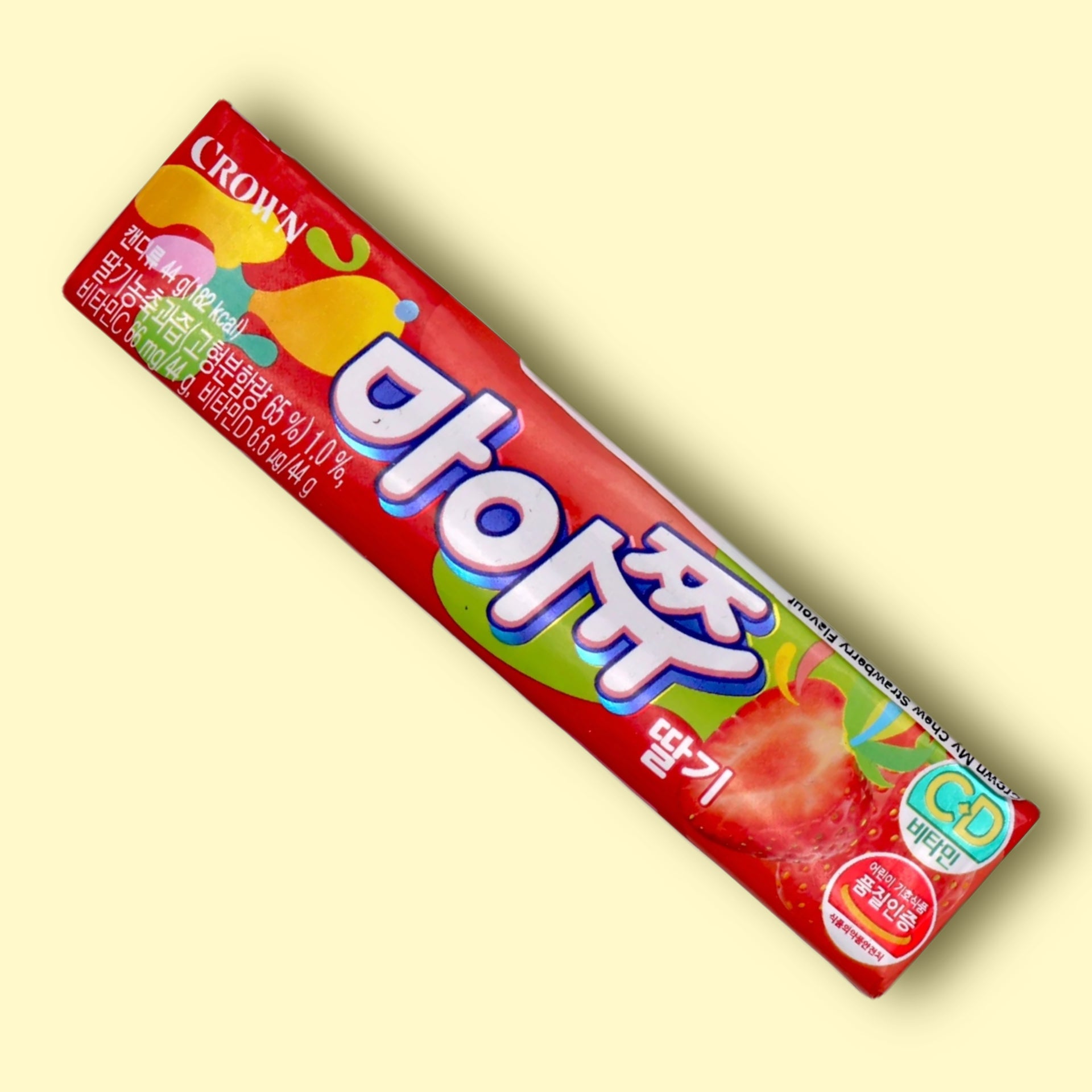 Munch Addict Candy & Chocolate Crown MyChew Strawberry (Korea)