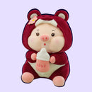 omgkawaii 30 CM Cuddly Pig Plushie for Snuggly Adventures