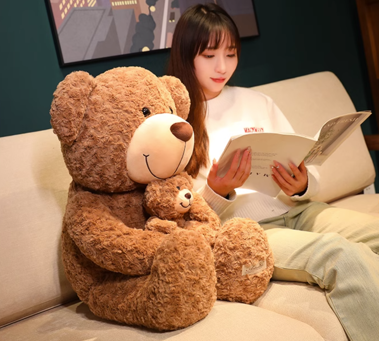 omgkawaii A Heartwarming Tale of a Teddy Bear Mom and Baby