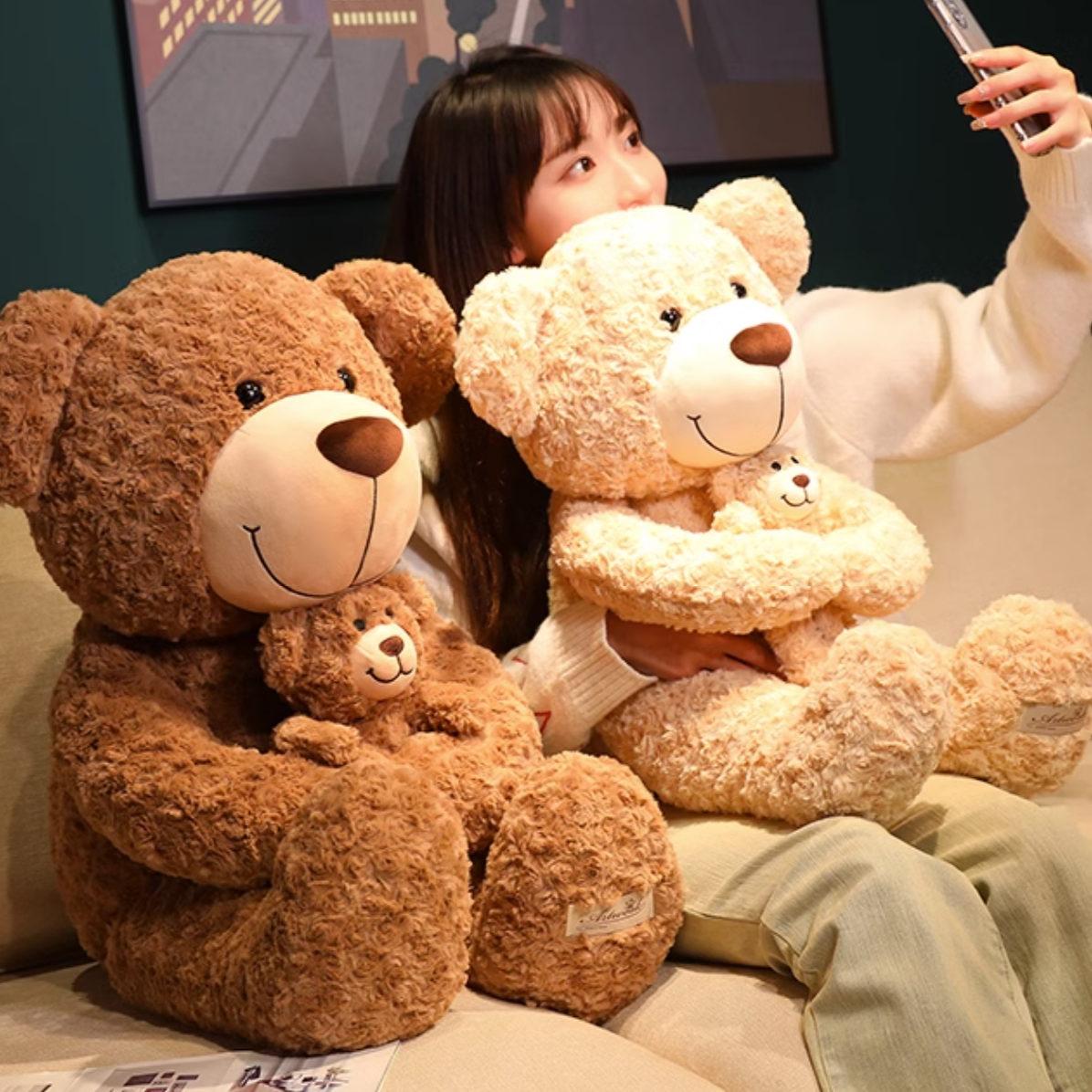 omgkawaii A Heartwarming Tale of a Teddy Bear Mom and Baby