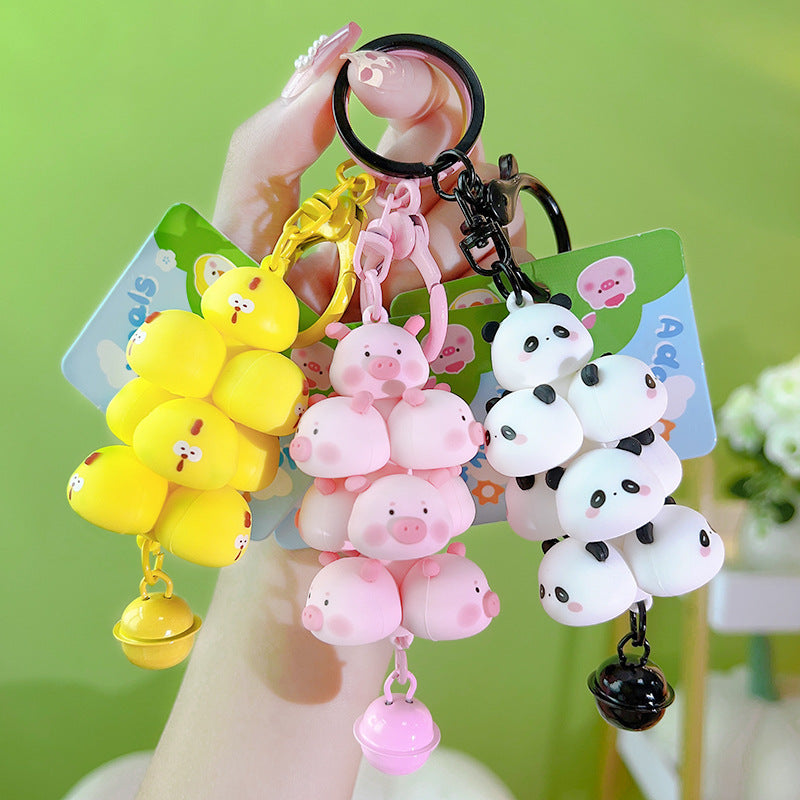 omgkawaii Adorable Animal Keyring Companions