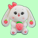 omgkawaii Adorable Bunny Plushie: Huggable Strawberry and Carrot Companion