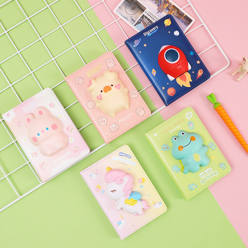 Adorable Squishy Notebook for Stress Relief