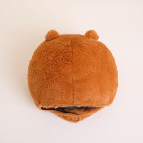 omgkawaii Apparel & Accessories Capybara Plush Hat – Cozy & Cute!