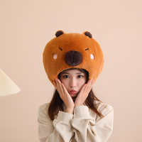 omgkawaii Apparel & Accessories Capybara Plush Hat – Cozy & Cute!