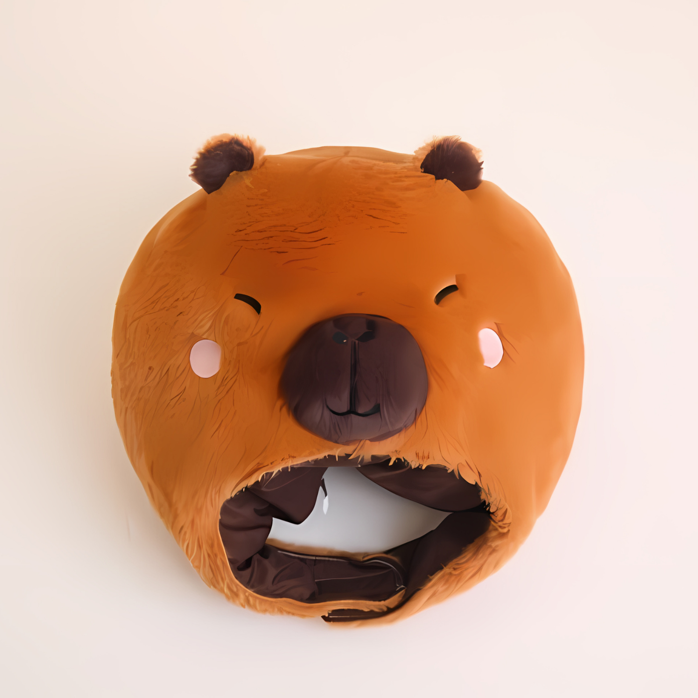 omgkawaii Apparel & Accessories Capybara Plush Hat – Cozy & Cute!