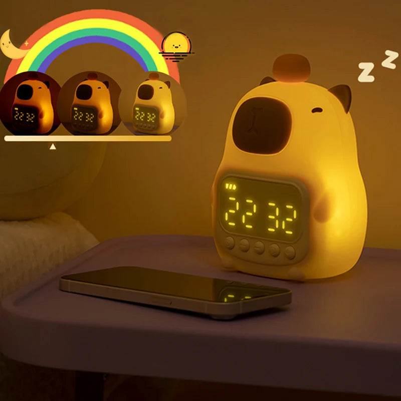 omgkawaii Apparel & Accessories Cute Capybara-Themed Clock