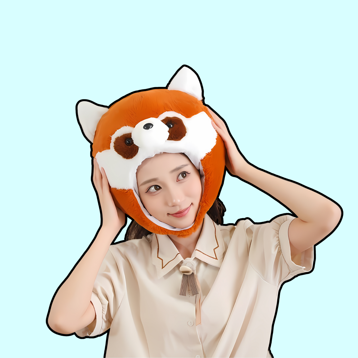 omgkawaii Apparel & Accessories Red Panda Plush Hat