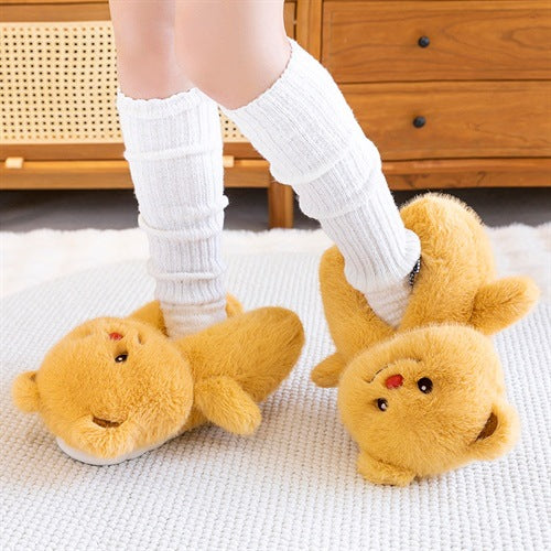 omgkawaii Apparel & Accessories The Coziest Teddy Slippers for Your Feet!