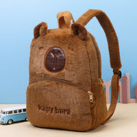 omgkawaii Backpack Cuddly Capybara Plush Backpack & Pouch Set