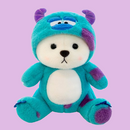 omgkawaii Bear Plushie in Blue Hoodie