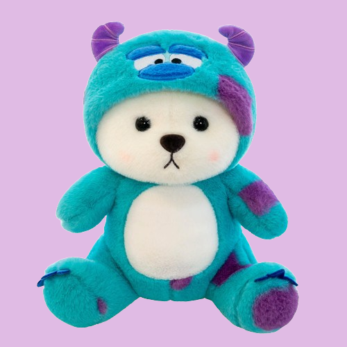 omgkawaii Bear Plushie in Blue Hoodie