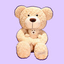 omgkawaii Beige / 50 CM A Heartwarming Tale of a Teddy Bear Mom and Baby