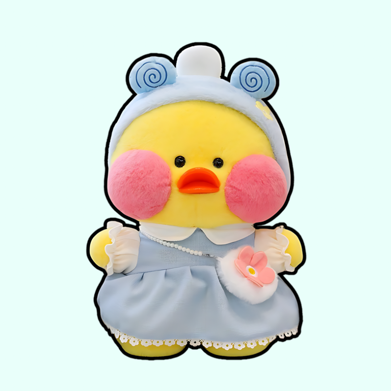 omgkawaii Blue / 30 CM Cute Duck Plush with Animal-Themed Hats