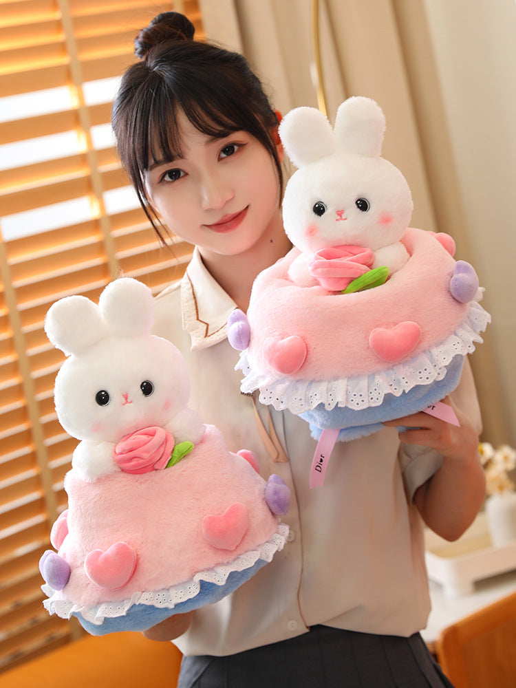 omgkawaii Bunny Blossom: Transformable Rabbit to Bouquet Plushie