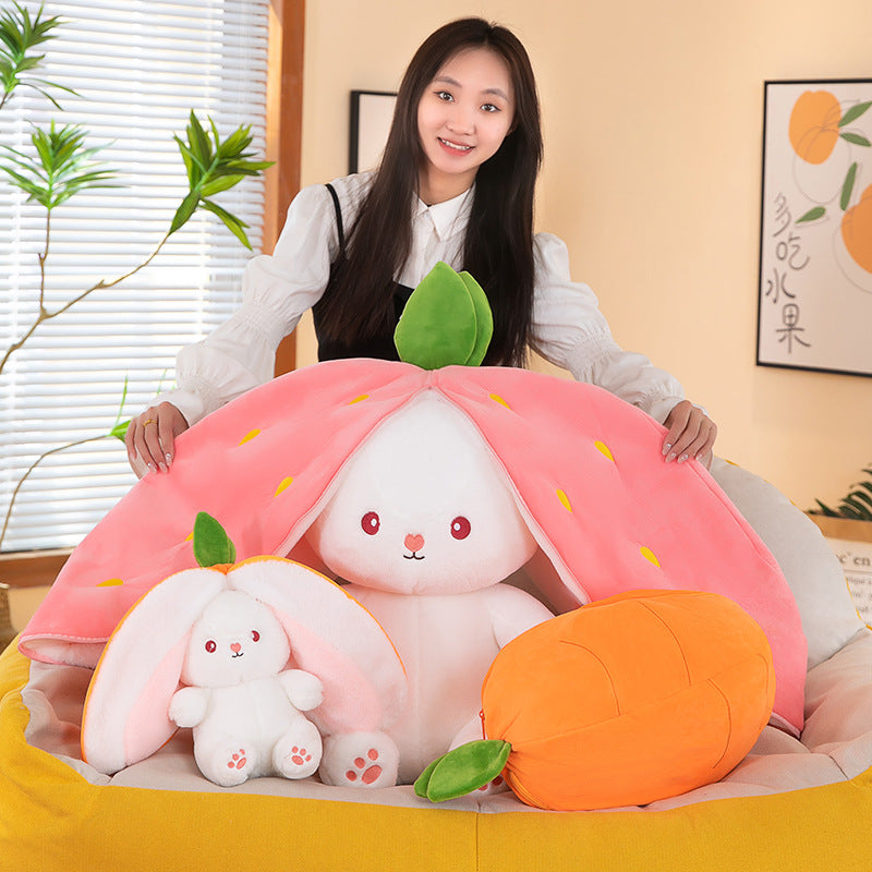 omgkawaii Bunny Fruit Convertible Plush