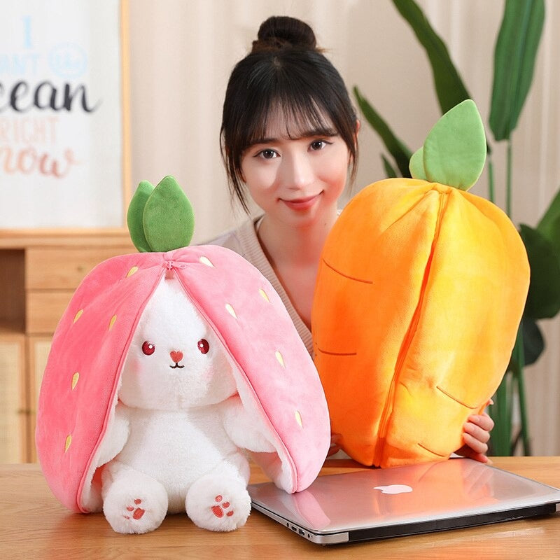 omgkawaii Bunny Fruit Convertible Plush