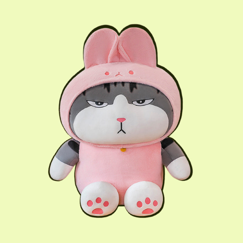 omgkawaii Cat Plushie Transforming with Animal Outfit Collection