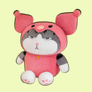 omgkawaii Cat Plushie Transforming with Animal Outfit Collection