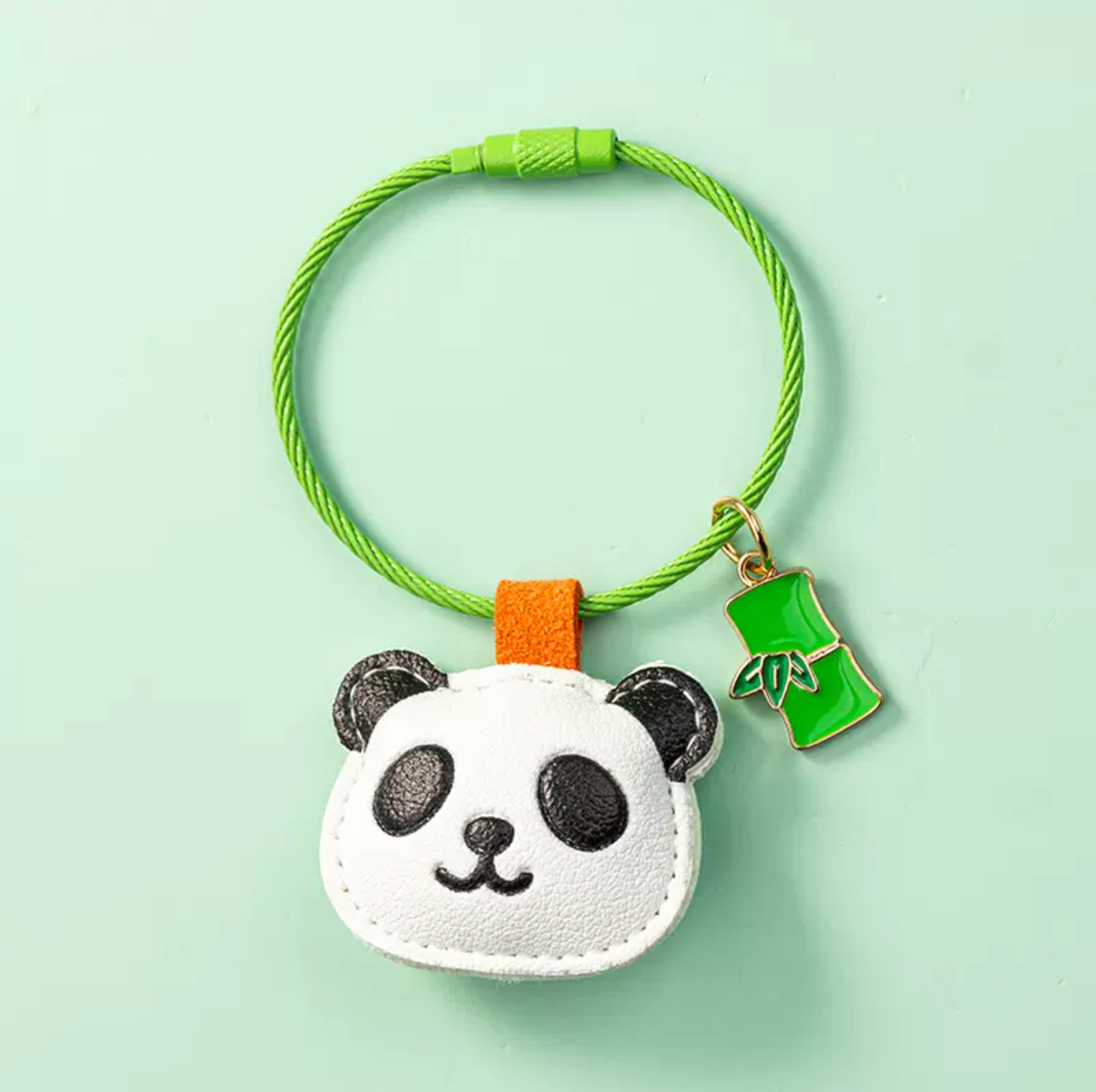 Panda and Bunny Animal Keychains