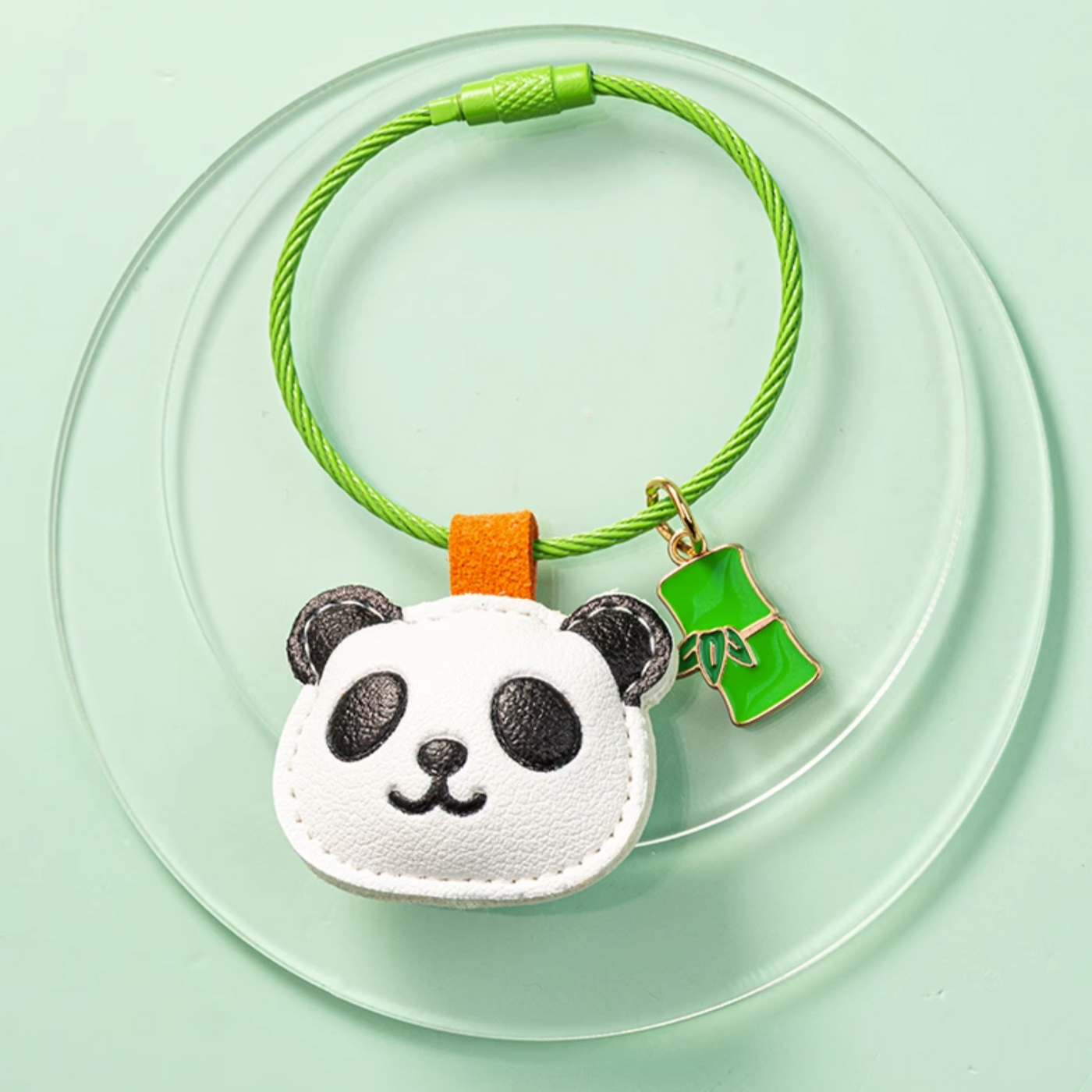 omgkawaii Charming Duo: Panda & Bunny Keychain Set