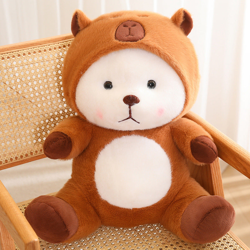 omgkawaii Cuddly Capybara Bear Plush: Huggable Happiness!