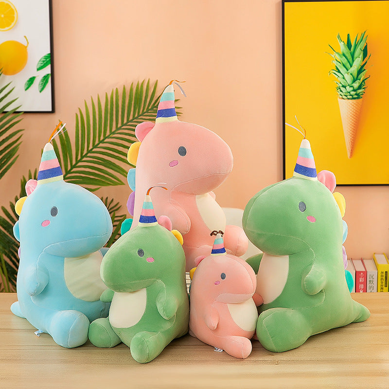 Adorably Cute Stuffed Dinosaur Green 30 CM - Main Image