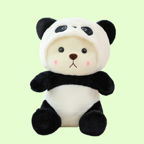 Giant panda bear plush deals